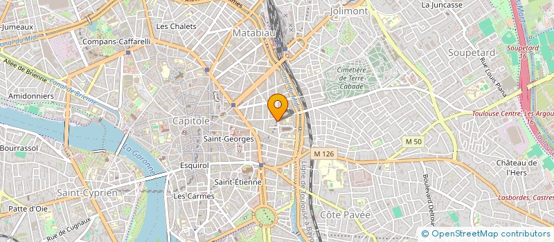 localisation de l'entreprise MONSIEUR CLAUDE AMOUYAL à TOULOUSE