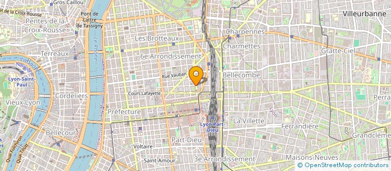 localisation de l'entreprise MONSIEUR CLAUDE ANDRAUD  LYON