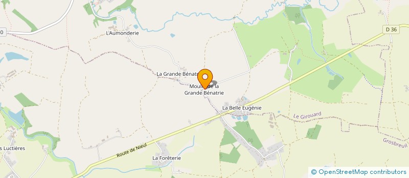 localisation de l'entreprise MONSIEUR CLAUDE ANDRAULT à LE GIROUARD