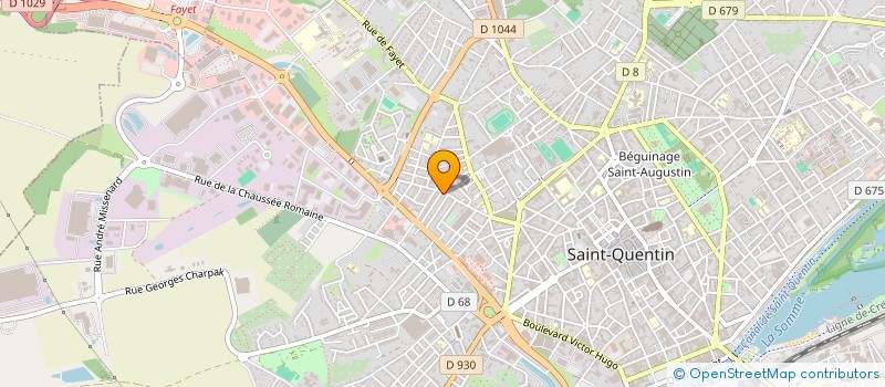 localisation de l'entreprise MONSIEUR CLAUDE ANDRE à SAINT-QUENTIN