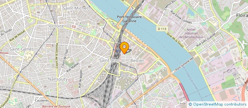 localisation de l'entreprise MONSIEUR CLAUDE ANTHENOR à BORDEAUX