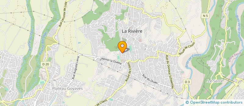 localisation de l'entreprise MONSIEUR CLAUDE ANTOINETTE à SAINT-LOUIS