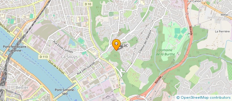 localisation de l'entreprise MONSIEUR CLAUDE ANTONIAZZI à FLOIRAC