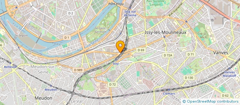 localisation de l'entreprise MONSIEUR CLAUDE AQUILON à ISSY-LES-MOULINEAUX