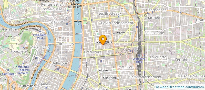 localisation de l'entreprise MONSIEUR CLAUDE-ARMAND GONON  LYON