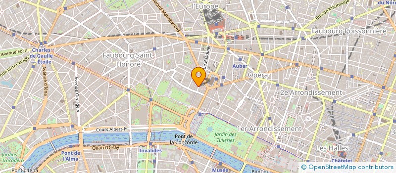 localisation de l'entreprise MONSIEUR CLAUDE ARNAUD  PARIS