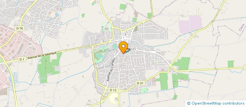 localisation de l'entreprise MONSIEUR CLAUDE ARNAUD  BOMPAS