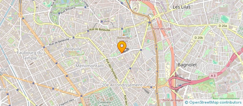 localisation de l'entreprise MONSIEUR CLAUDE ASTY à PARIS