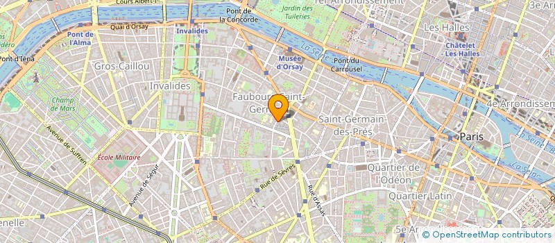 localisation de l'entreprise MONSIEUR CLAUDE AUBRY  PARIS