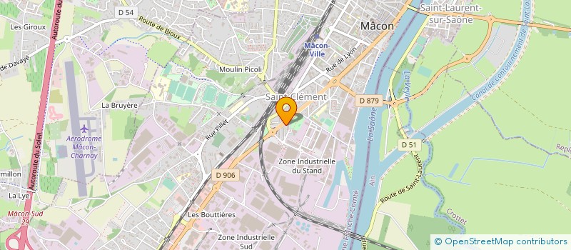 localisation de l'entreprise MONSIEUR CLAUDE AUCLAIR à MACON