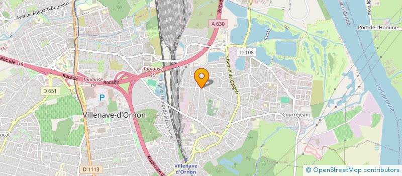 localisation de l'entreprise MONSIEUR CLAUDE AUDEBEAUD  SAINT-PARDON-DE-CONQUES