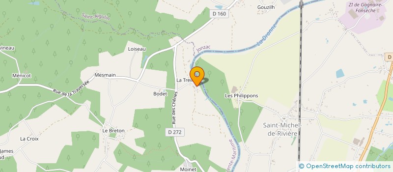 localisation de l'entreprise MONSIEUR CLAUDE AUTRET à LA BARDE