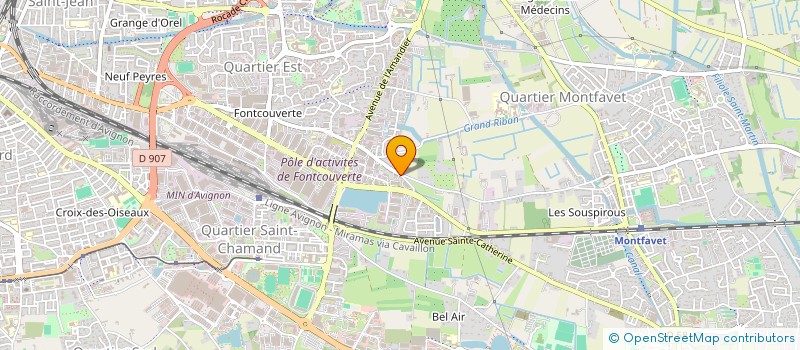 localisation de l'entreprise MONSIEUR CLAUDE AVIAS  AVIGNON