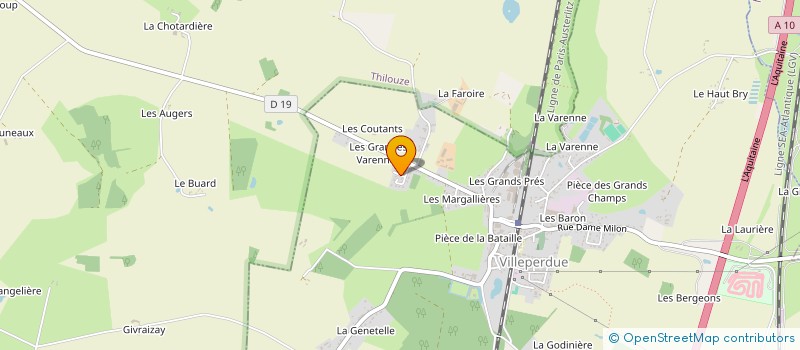 localisation de l'entreprise MONSIEUR CLAUDE AVRILLON à VILLEPERDUE