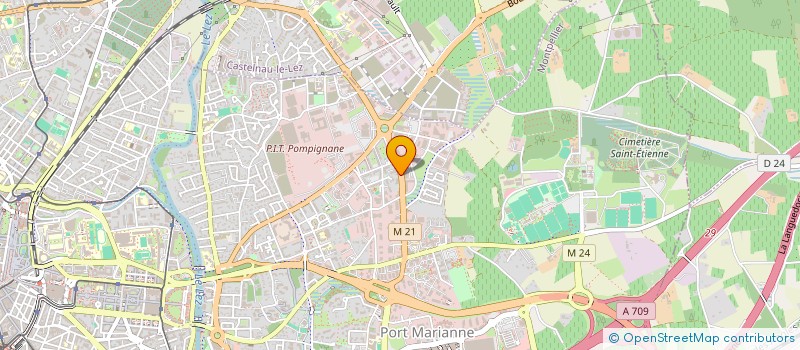 localisation de l'entreprise MONSIEUR CLAUDE BACARESSE à MONTPELLIER