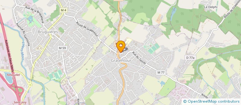 localisation de l'entreprise MONSIEUR CLAUDE BADETS  FENOUILLET