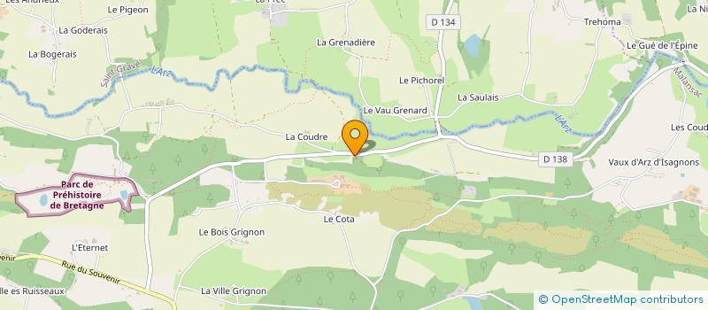 localisation de l'entreprise MONSIEUR CLAUDE BAILLEUL à ROCHEFORT-EN-TERRE
