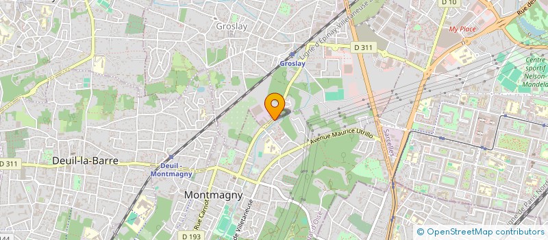 localisation de l'entreprise MONSIEUR CLAUDE BANNEEL  MONTMAGNY