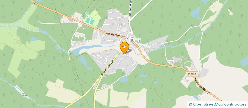 localisation de l'entreprise MONSIEUR CLAUDE BARACHET  NANCAY