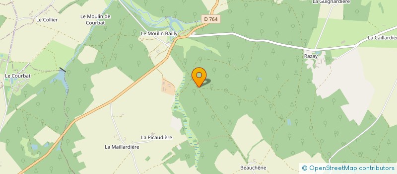 localisation de l'entreprise MONSIEUR CLAUDE BARANIEKI  GENILLE