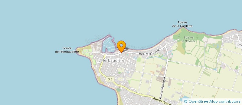 localisation de l'entreprise MONSIEUR CLAUDE BARBIER à NOIRMOUTIER-EN-L'ILE