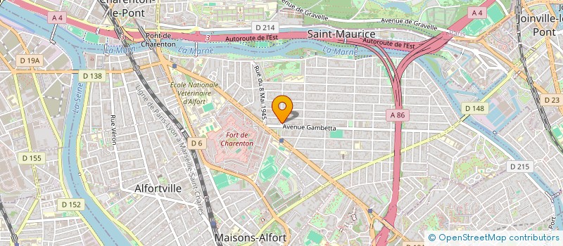 localisation de l'entreprise MONSIEUR CLAUDE BARCELO à MAISONS-ALFORT
