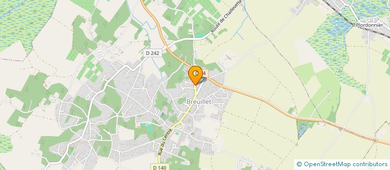 localisation de l'entreprise MONSIEUR CLAUDE BARILE à BREUILLET