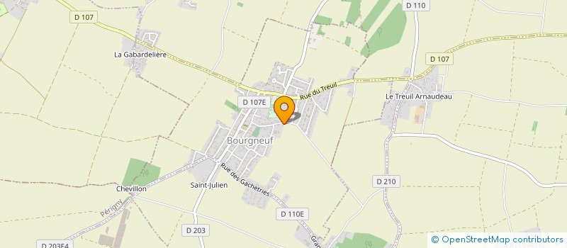 localisation de l'entreprise MONSIEUR CLAUDE BARON à SAINTE-SOULLE