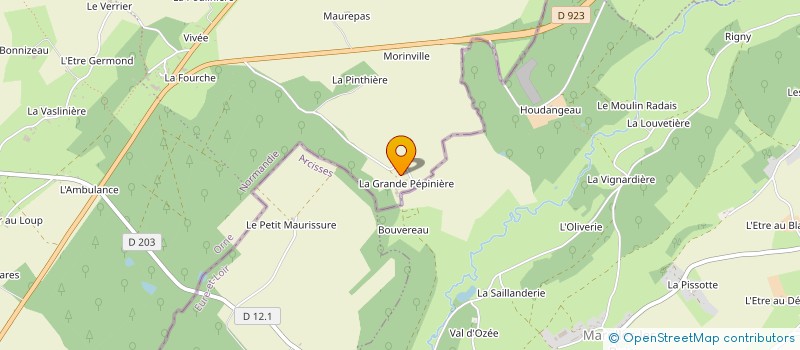 localisation de l'entreprise MONSIEUR CLAUDE BARTHELEMY à SABLONS-SUR-HUISNE