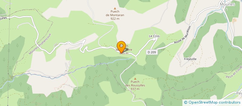 localisation de l'entreprise MONSIEUR CLAUDE BARTHELEMY  COMBRET