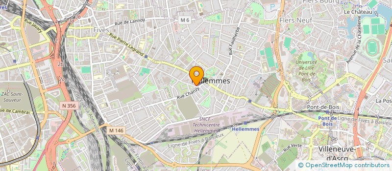 localisation de l'entreprise MONSIEUR CLAUDE BAUGNIES à LILLE