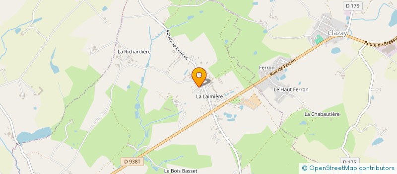 localisation de l'entreprise MONSIEUR CLAUDE BAUMGARTEN  COURLAY