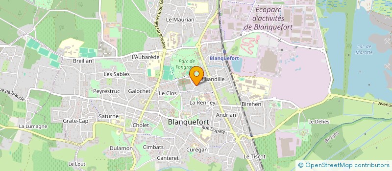 localisation de l'entreprise MONSIEUR CLAUDE BAUTRAIT à BLANQUEFORT