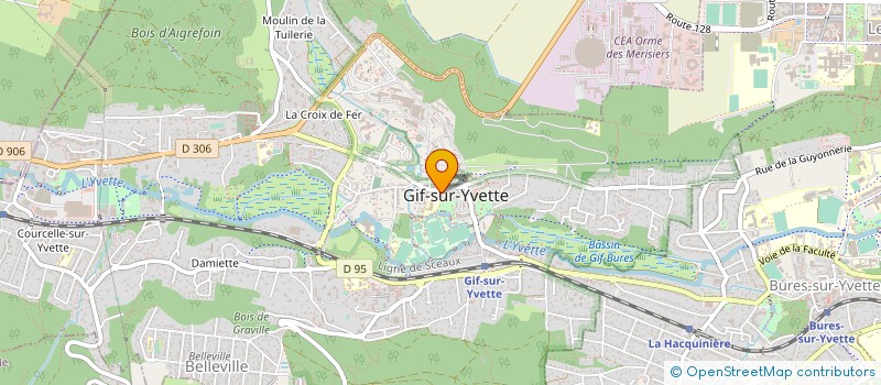 localisation de l'entreprise MONSIEUR CLAUDE BAYAC à GIF-SUR-YVETTE