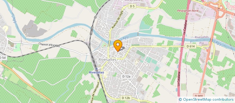 localisation de l'entreprise MONSIEUR CLAUDE BAZINET  VINGRAU