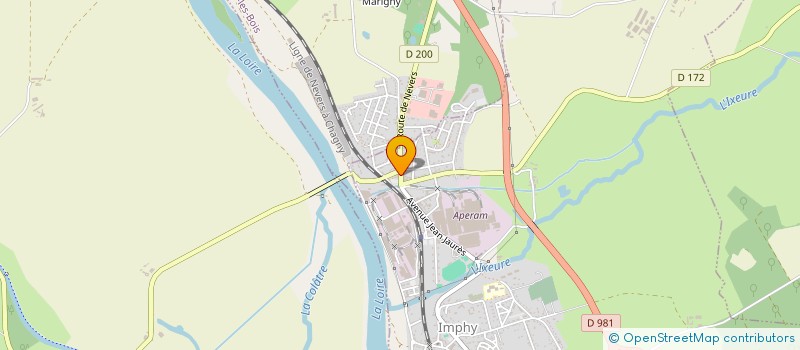 localisation de l'entreprise MONSIEUR CLAUDE BEAUCHE  IMPHY