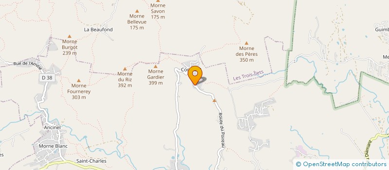 localisation de l'entreprise MONSIEUR CLAUDE BEGARIE  LE DIAMANT