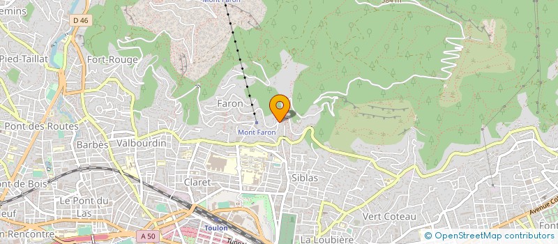 localisation de l'entreprise MONSIEUR CLAUDE BEHRENDT  TOULON