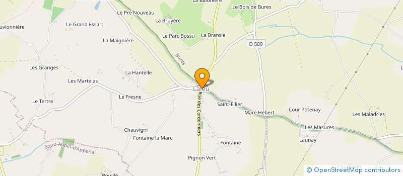 localisation de l'entreprise MONSIEUR CLAUDE BELLANGER à LALEU