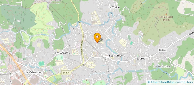 localisation de l'entreprise MONSIEUR CLAUDE BERGERON à MARSEILLE