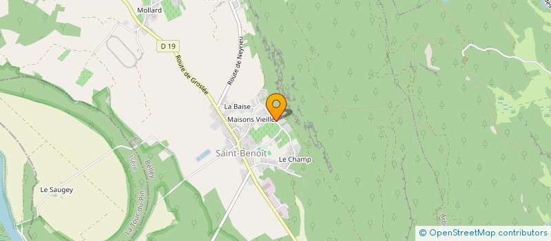localisation de l'entreprise MONSIEUR CLAUDE BERGERON à GROSLEE-SAINT-BENOIT