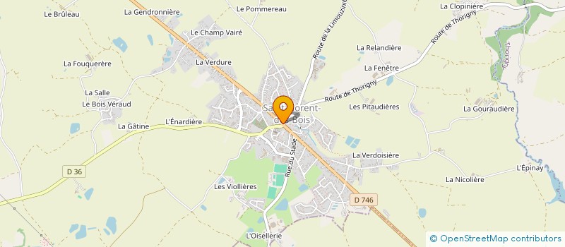 localisation de l'entreprise MONSIEUR CLAUDE BERGOGNE à NESMY