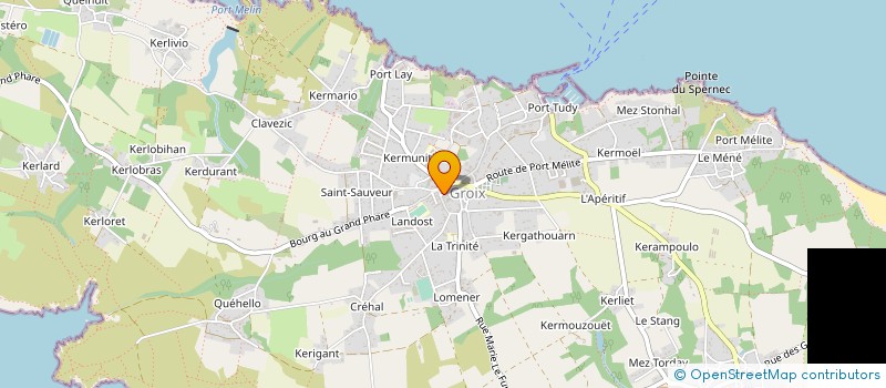 localisation de l'entreprise MONSIEUR CLAUDE BERROU à GROIX
