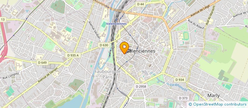 localisation de l'entreprise MONSIEUR CLAUDE BERTHET à VALENCIENNES