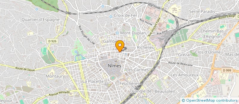 localisation de l'entreprise MONSIEUR CLAUDE BERTSCHY  NIMES