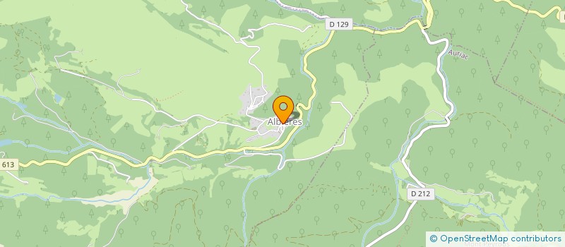 localisation de l'entreprise MONSIEUR CLAUDE BES  ALBIERES