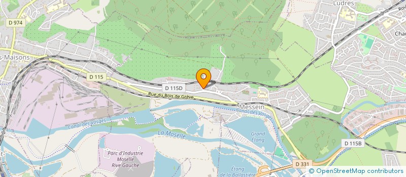 localisation de l'entreprise MONSIEUR CLAUDE BESANCON  MESSEIN