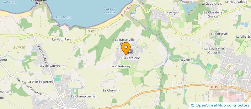 localisation de l'entreprise MONSIEUR CLAUDE BESNARD  SAINT-COULOMB