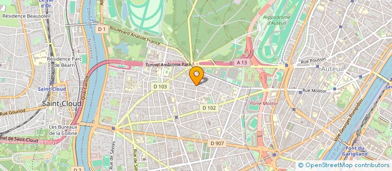localisation de l'entreprise MONSIEUR CLAUDE BIALOT à BOULOGNE-BILLANCOURT