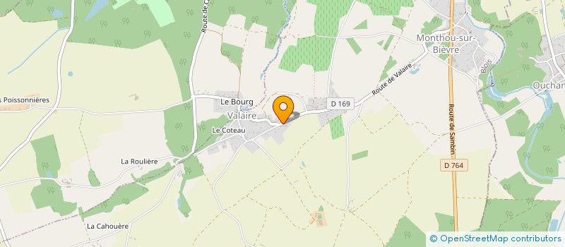 localisation de l'entreprise MONSIEUR CLAUDE BIGOT  MONTHOU-SUR-BIEVRE